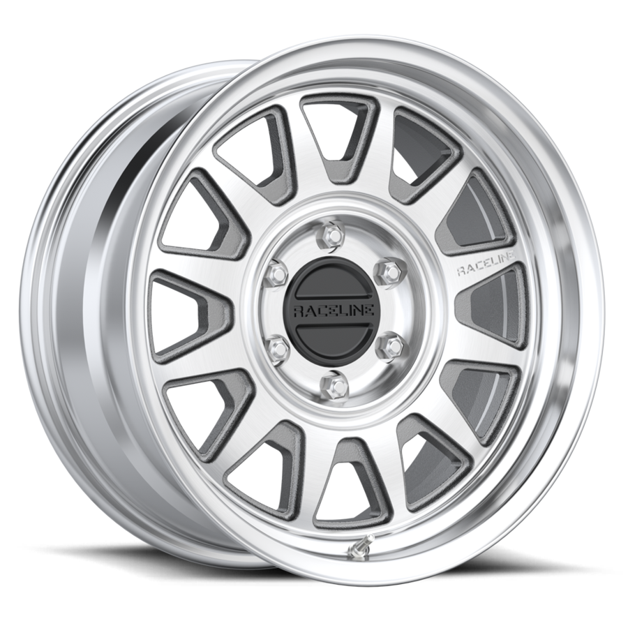 Aluminum Wheels 17x8.5 Aero HD 952MC Machined Silver 18 Offset 6 on 139.7 Bolt Pattern 106.1 Bore Raceline