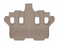 WeatherTech 22-24 Lexus LX-600 7-Passenger Seating-2nd Row Rear FloorLiner HP - Tan