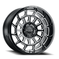 Aluminum Wheels 20x10 Warp 955M Milled Gloss Black -19 Offset 8 on 165.1 Bolt Pattern 125.2 Bore Raceline