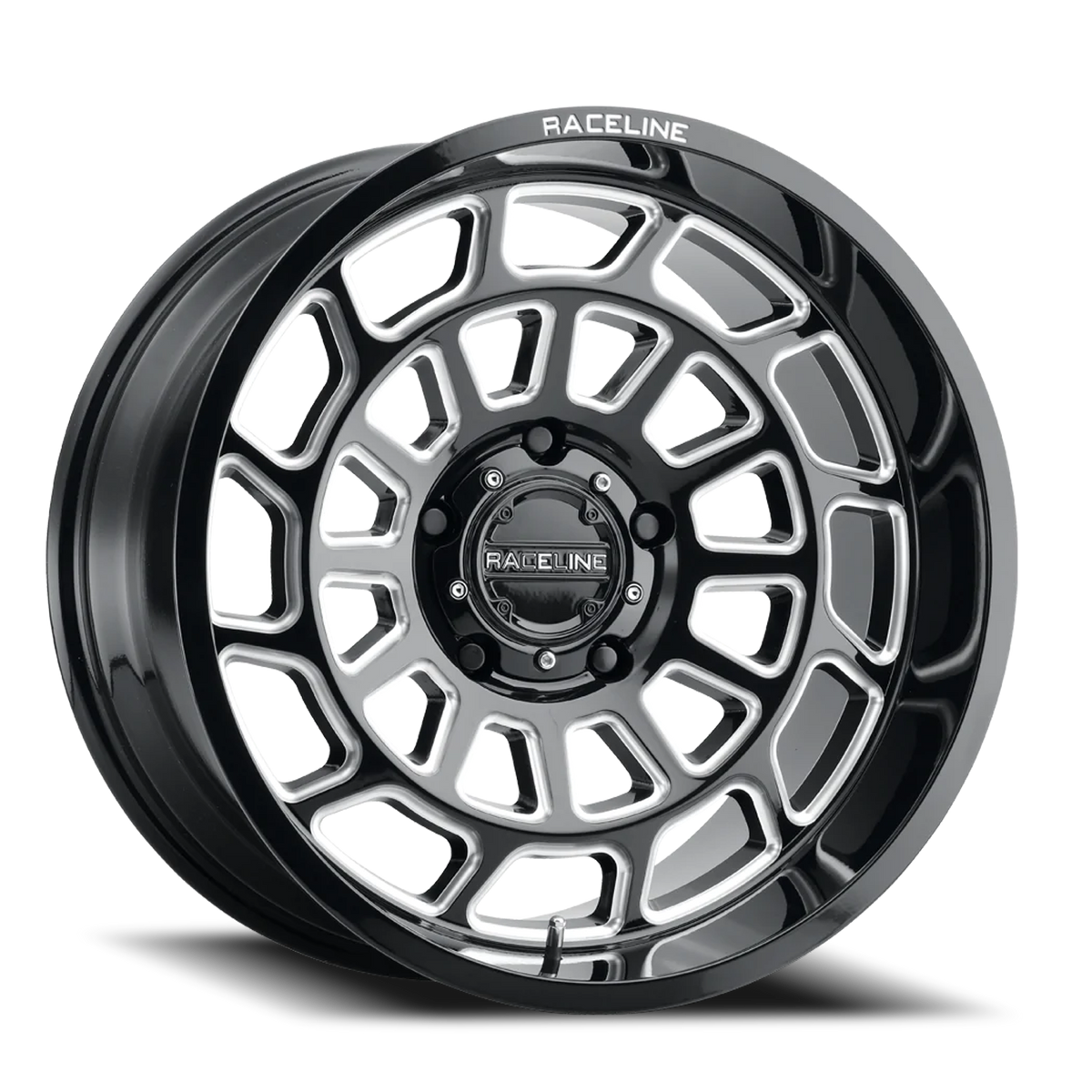 Aluminum Wheels 20x10 Warp 955M Milled Gloss Black -19 Offset 8 on 165.1 Bolt Pattern 125.2 Bore Raceline