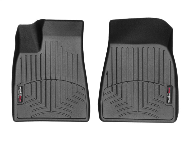 WeatherTech 2016+ Tesla Model X Front FloorLiner - Black