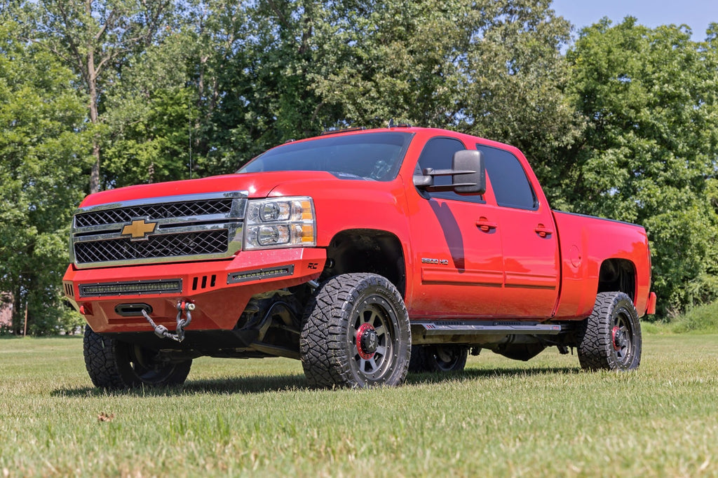 3.5 Inch Lift Kit Knuckle Vertex Red Silverado/Sierra 2500HD/3500HD (11-19) Rough Country