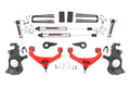 3.5 Inch Knuckle Lift Kit V2 Red Silverado/Sierra 2500HD/3500HD (11-19) Rough Country