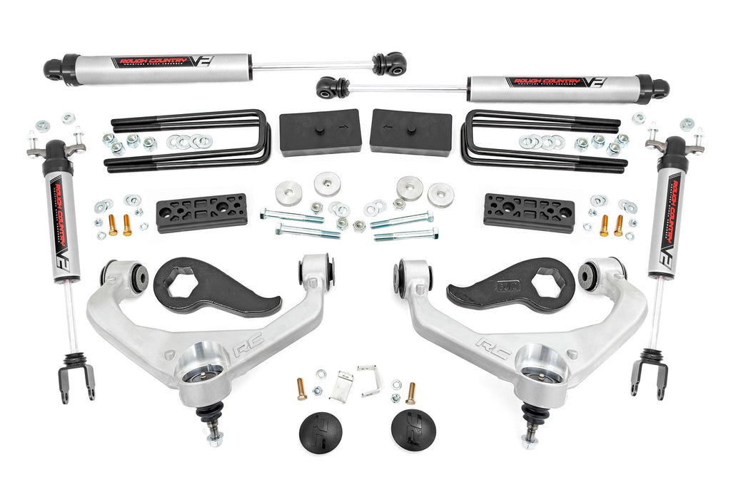 3 Inch Lift Kit UCAs V2 Silverado/Sierra 2500HD/3500HD (20-26) Rough Country