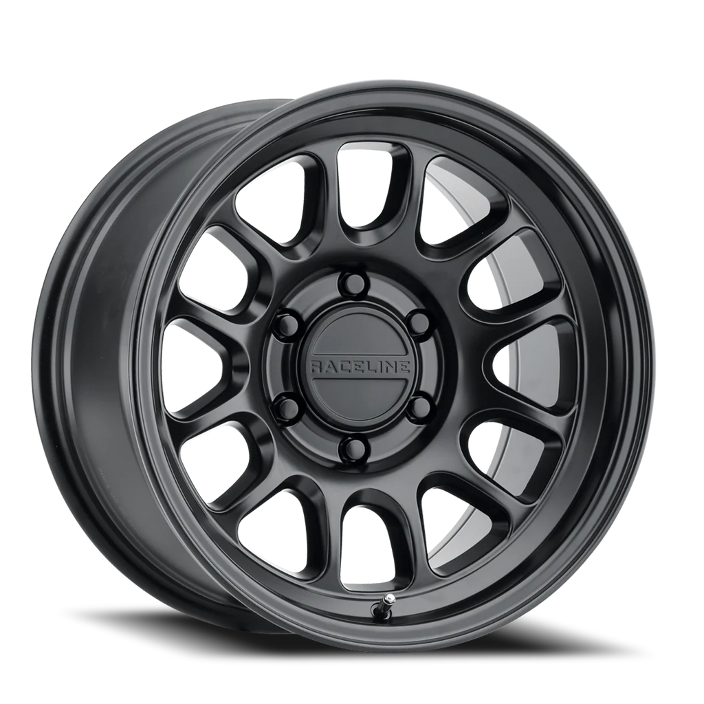 Aluminum Wheels 17x8.5 Rogue 958B Satin Black 0 Offset 5 on 127 Bolt Pattern 78.1 Bore Raceline