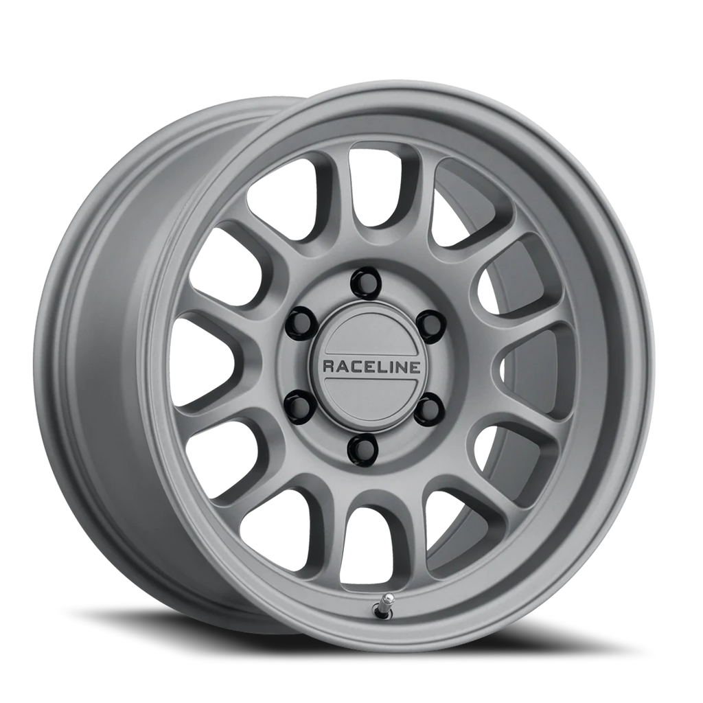Aluminum Wheels 17x9 Rogue 958T Titanium Gray -12 Offset 6 on 135 Bolt Pattern 87.1 Bore Raceline