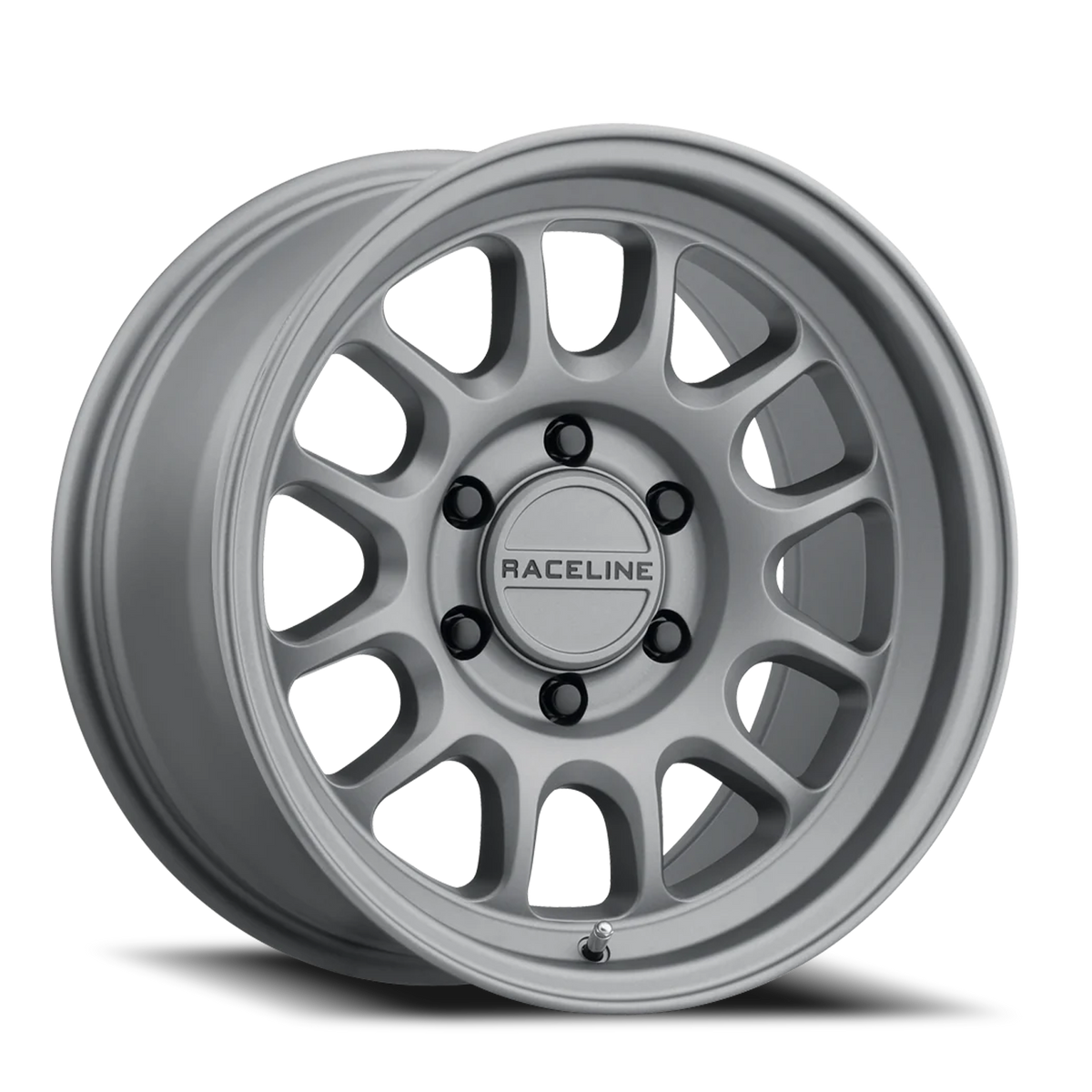 Aluminum Wheels 18x9 Rogue 958T Titanium Gray 18 Offset 5 on 139.7 Bolt Pattern 106.5 Bore Raceline