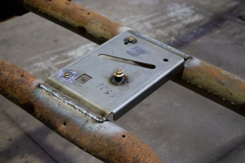 Rust Buster Spare Tire Plate For Rear Frame Crossmember
