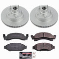 Power Stop 75-83 Ford E-100 Econoline Front Z23 Coated Brake Kit