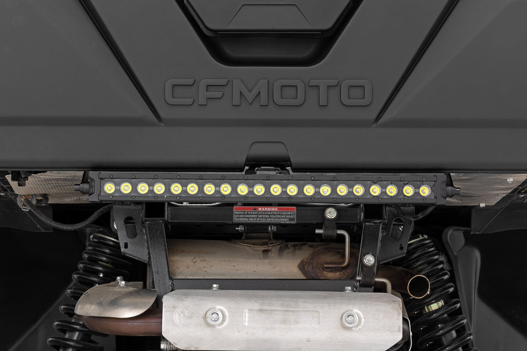 LED Light Kit Under Bed Mount 20 Inch Black Single Row CFMOTO UFORCE 1000 Rough Country