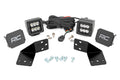 LED Light Kit Rear Mount 2 Inch Black Pair CFMOTO UFORCE 1000 Rough Country