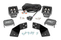LED Light Kit Rear Mount 2 Inch Black Pair White DRL CFMOTO UFORCE 1000 Rough Country