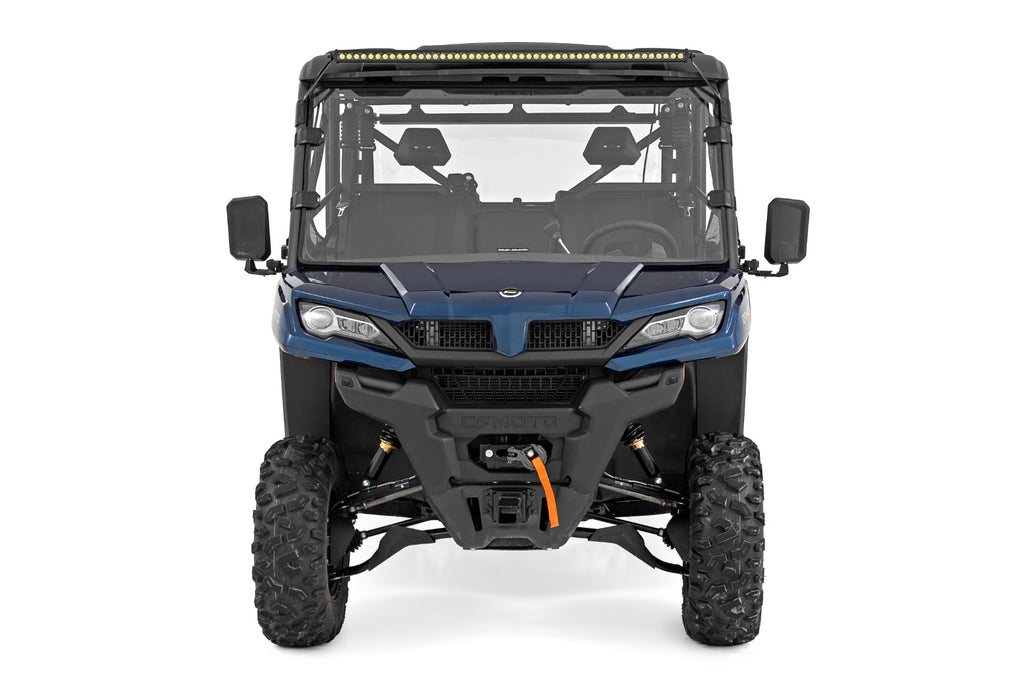 LED Light Kit Front Mount 50 Inch Black Single Row CFMOTO UFORCE 1000 Rough Country