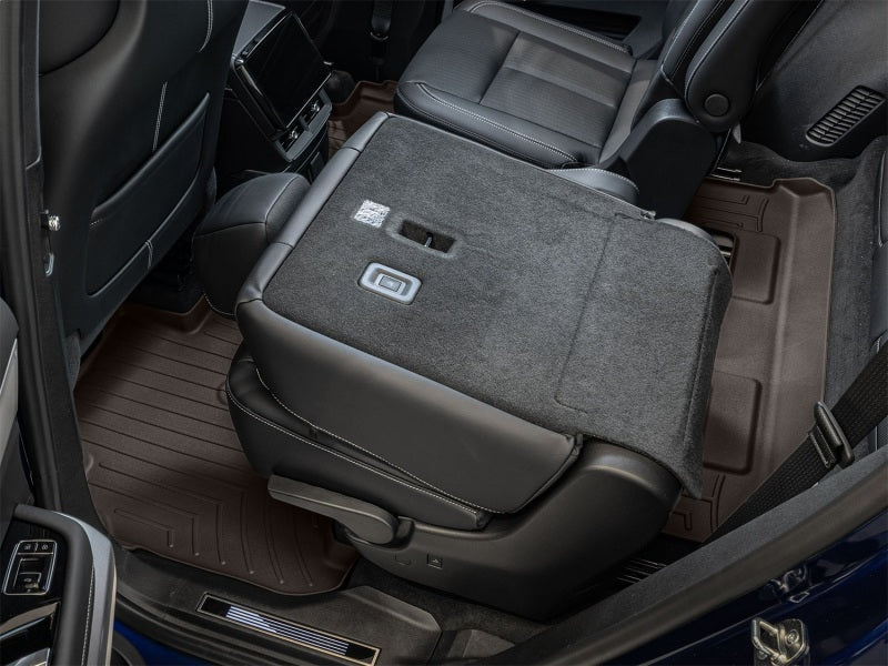 WeatherTech 2026 Cadillac Vistiq 2nd & 3rd Row Rear FloorLiner - Cocoa