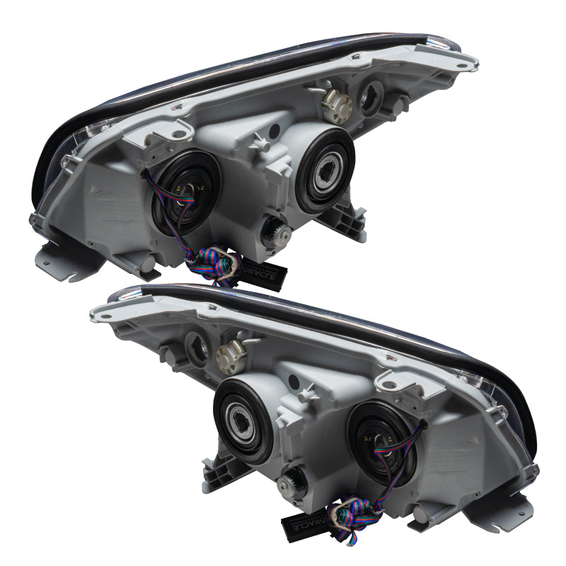 Oracle Lighting 06-09 Toyota 4-Runner Sport Pre-Assembled LED Halo Headlights -Red