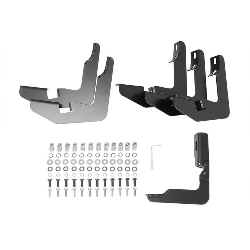Westin 18-26 Jeep Wrangler JL Unlimited 4DR PRO TRAXX 5 Oval Nerf Step Bars - Textured Black