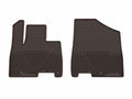 WeatherTech 22-26 Kia Carnival 1st Row Front All-Weather Floor Mats - Cocoa