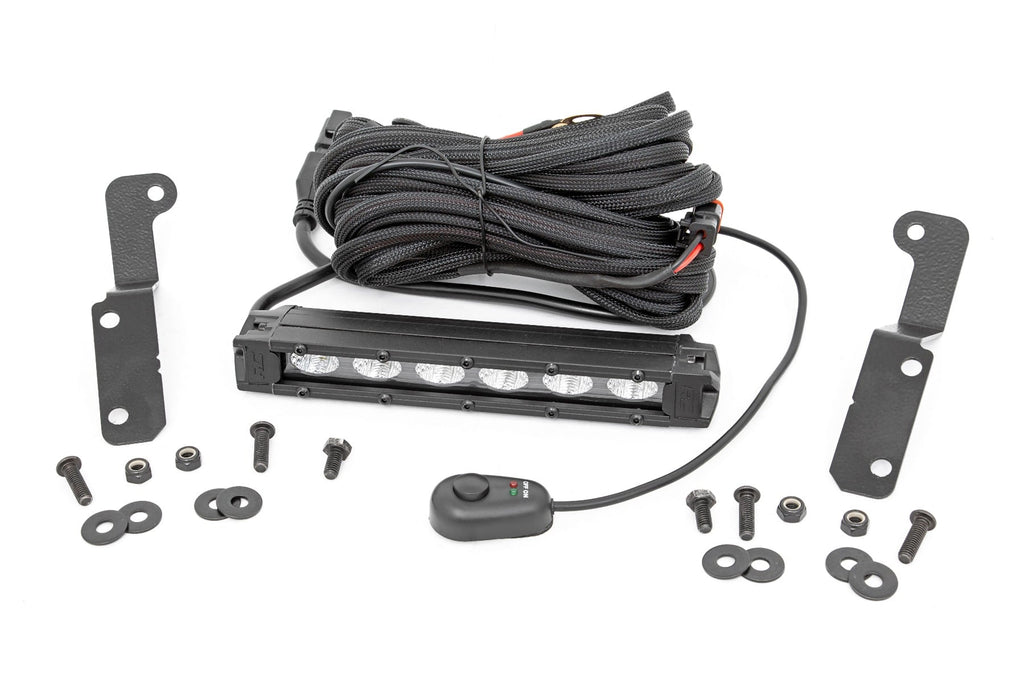 6 Inch LED Light Kit Cowl Mount Can-Am Maverick X3 Rough Country