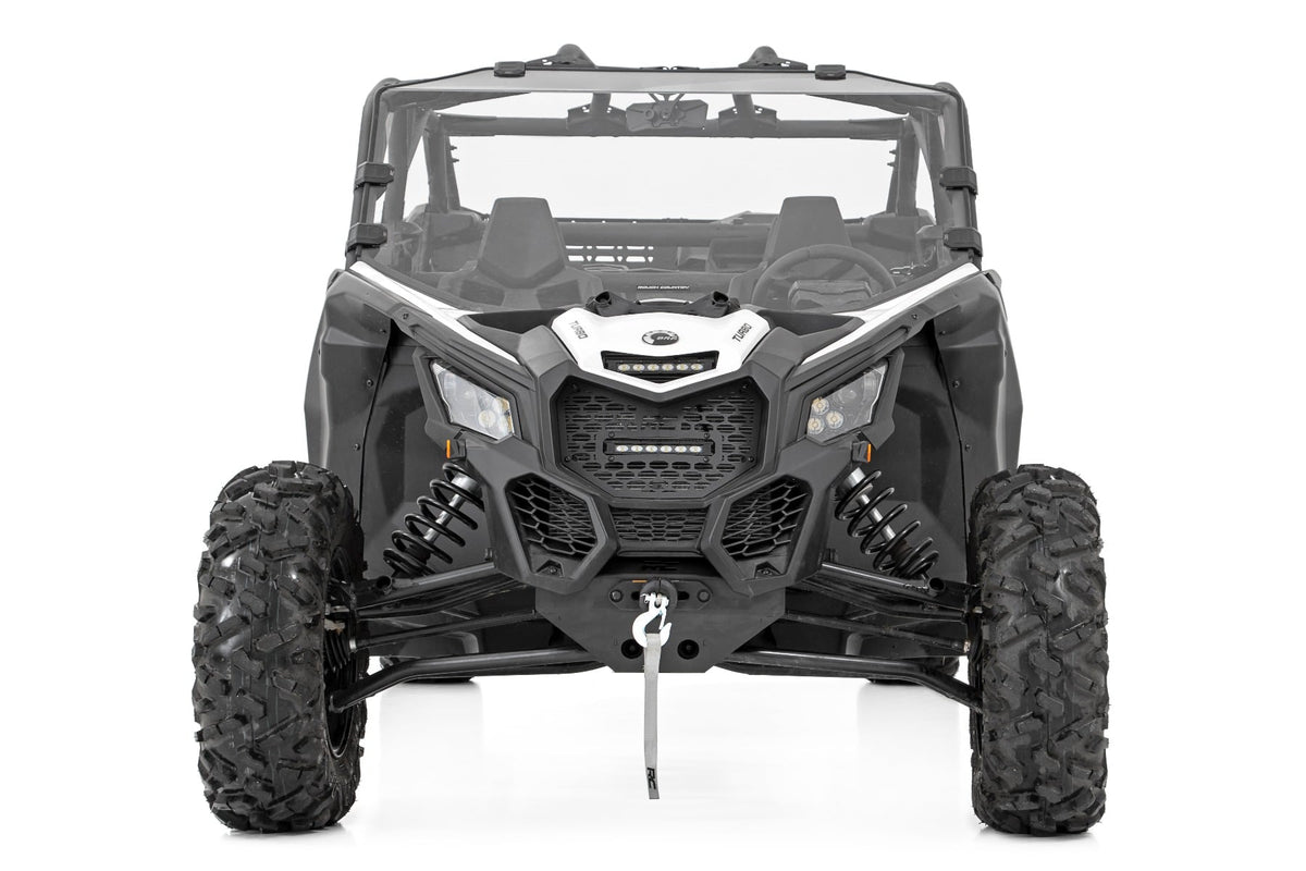 6 Inch LED Light Kit Cowl Mount Can-Am Maverick X3 Rough Country