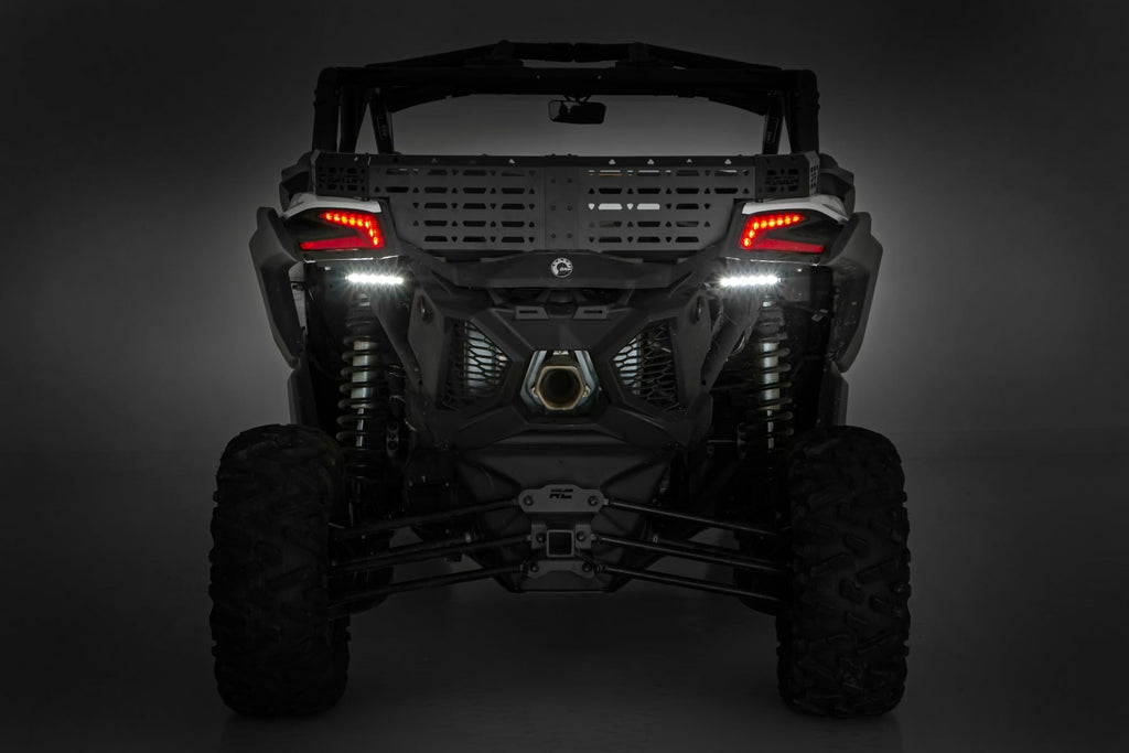 6 Inch LED Light Kit Tail Light Mount Can-Am Maverick X3 Rough Country