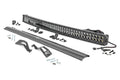 LED Light Kit Front Mount 40 Inch Black Dual Row White DRL Can-Am Commander Max Rough Country