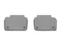 WeatherTech 19-22 Volvo S60 Plug-In Hybrid 2nd Row 2pc Rear FloorLiner - Grey