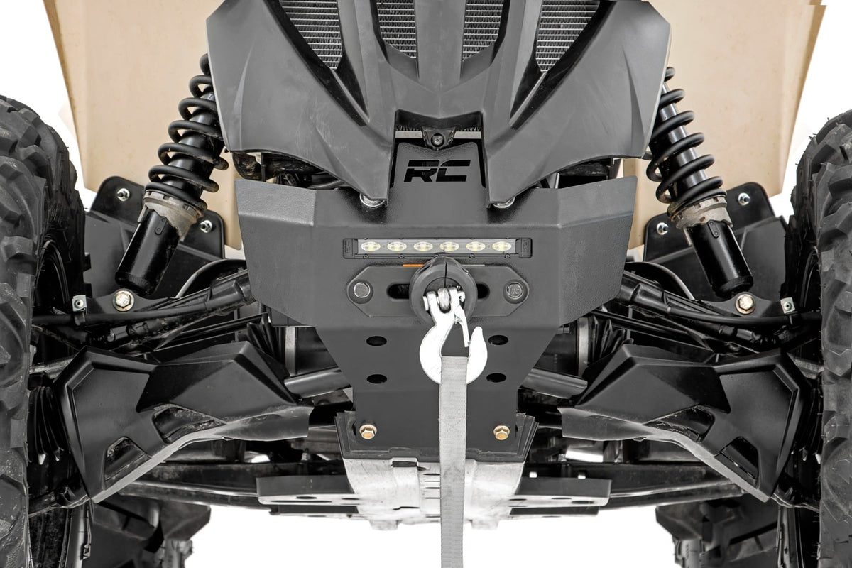 Winch Bumper 4500-Lb Winch Synthetic Rope Can-Am Renegade 1000/Renegade 500 Rough Country