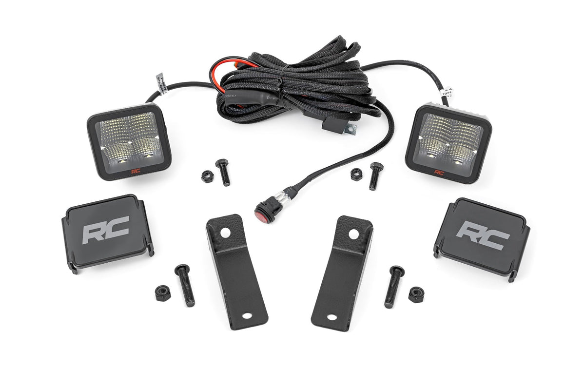 LED Light Rear Mount 2 Inch Spectrum Pair Can-Am Maverick Sport 1000R Rough Country