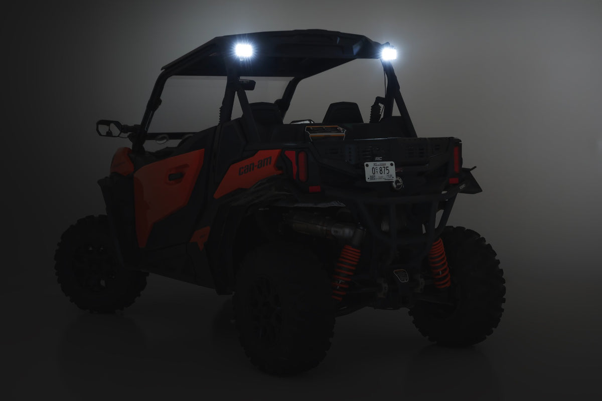 LED Light Rear Mount 2 Inch Spectrum Pair Can-Am Maverick Sport 1000R Rough Country