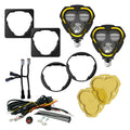 KC Flex Era 3 LED DM SAE Fog 2- Light Master Kit 10-24 Jeep JK JL JT Aftermarket KC HiLiTES