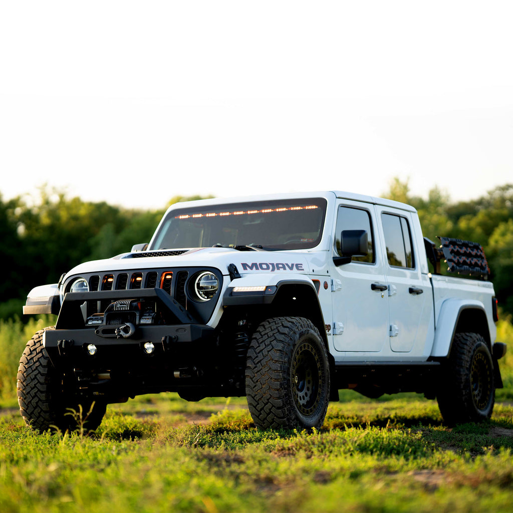 KC Flex Era 3 LED DM SAE Fog 2- Light Master Kit 10-24 Jeep JK JL JT Aftermarket KC HiLiTES