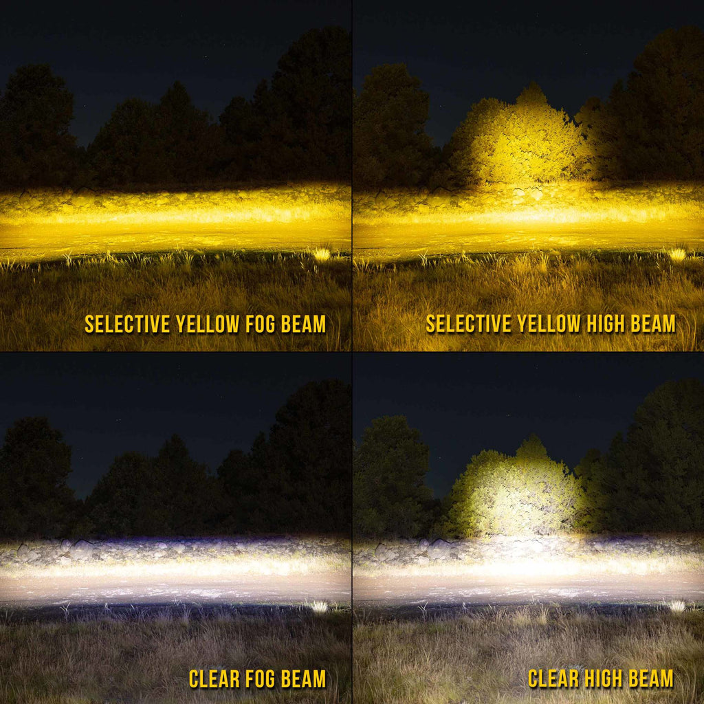 KC Flex Era 3 LED DM SAE Fog 2- Light Master Kit Toyota Tacoma 4Runner Tundra Oe KC HiLiTES