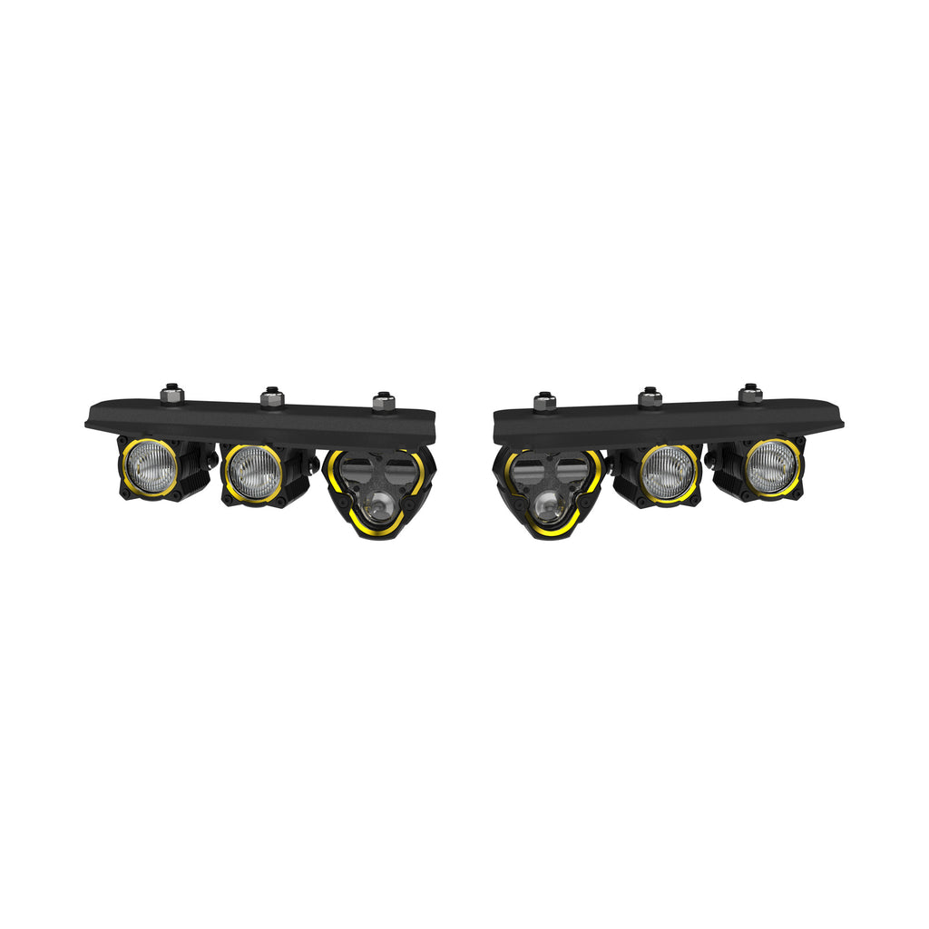 Flex Era Fog Pocket System Bronco KC HiLiTES