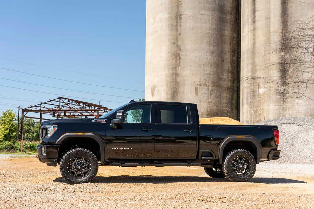 3 Inch Lift Kit w/ Overloads Red Silverado/Sierra 2500HD/3500HD (20-26) Rough Country