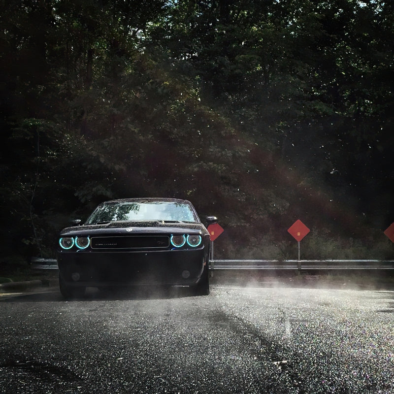 Oracle Dodge Challenger 08-14 Halo Kit (NonProjectorHL) - ColorSHIFT w/o Controller