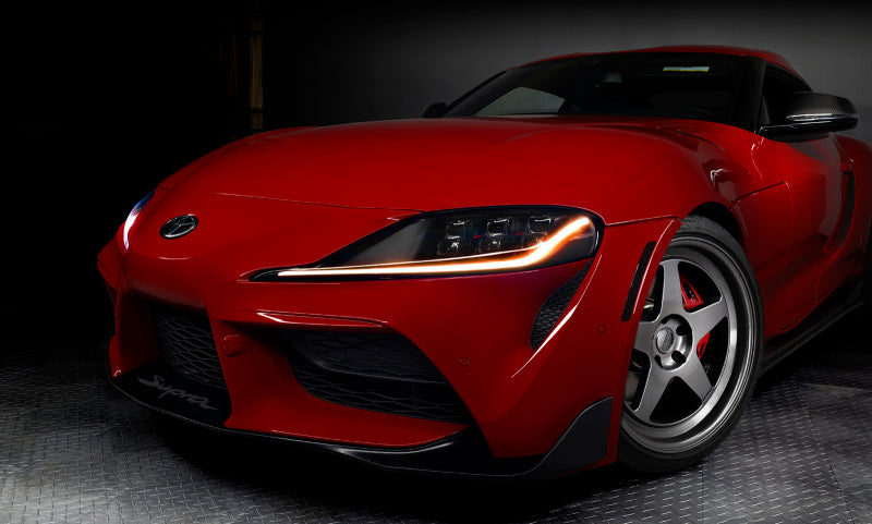 Oracle 20-21 Toyota Supra GR RGB+A Headlight DRL Upgrade Kit - ColorSHIFT 2