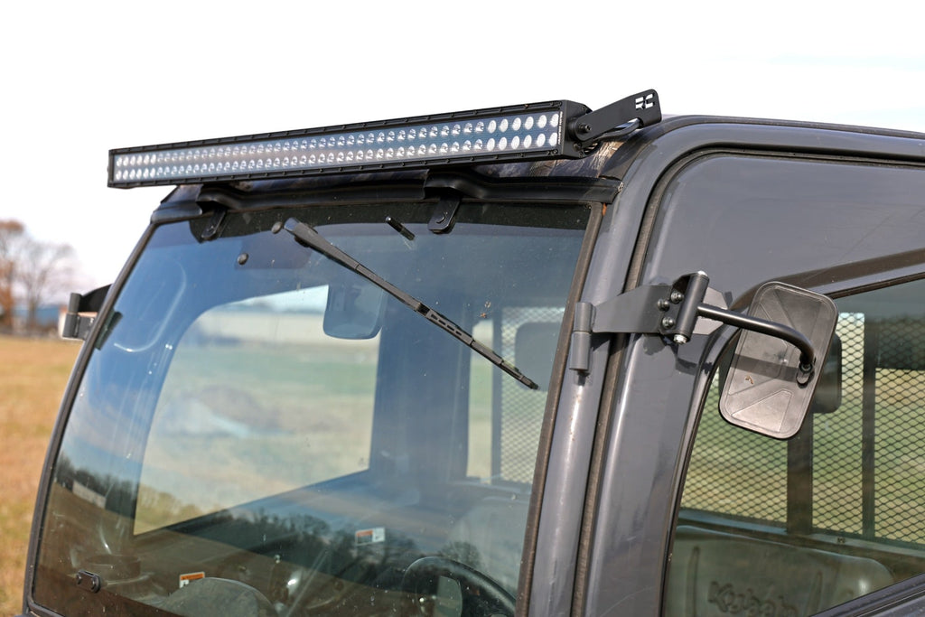 LED Light Kit 50in Dual Row Black Series Kubota RTV-X1120 Rough Country