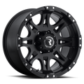 Aluminum Wheels 20x9 Raptor 981 Matte Black 30 Offset 6 on 135 Bolt Pattern 87 Bore Raceline