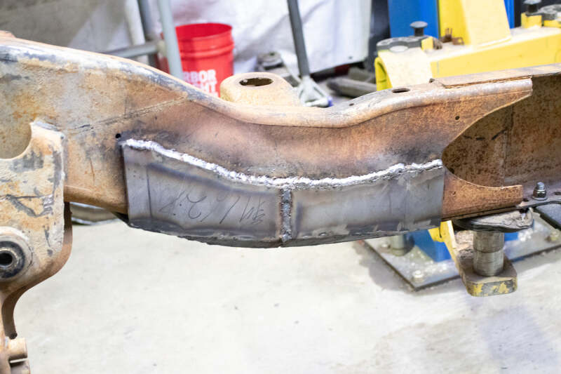 Rust Buster Front Frame Section Left Side