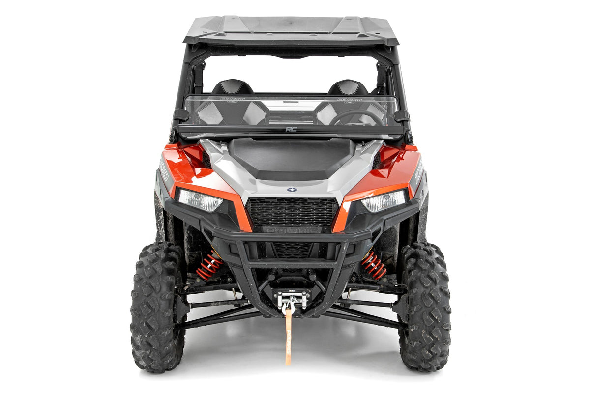 Half Windshield Scratch Resistant 20-22 Polaris General XP 1000/General XP 4 1000 Rough Country