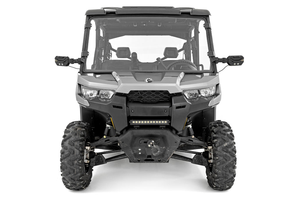 Full Windshield Scratch Resistant Can-Am Defender HD 8/HD 9/HD 10 Rough Country