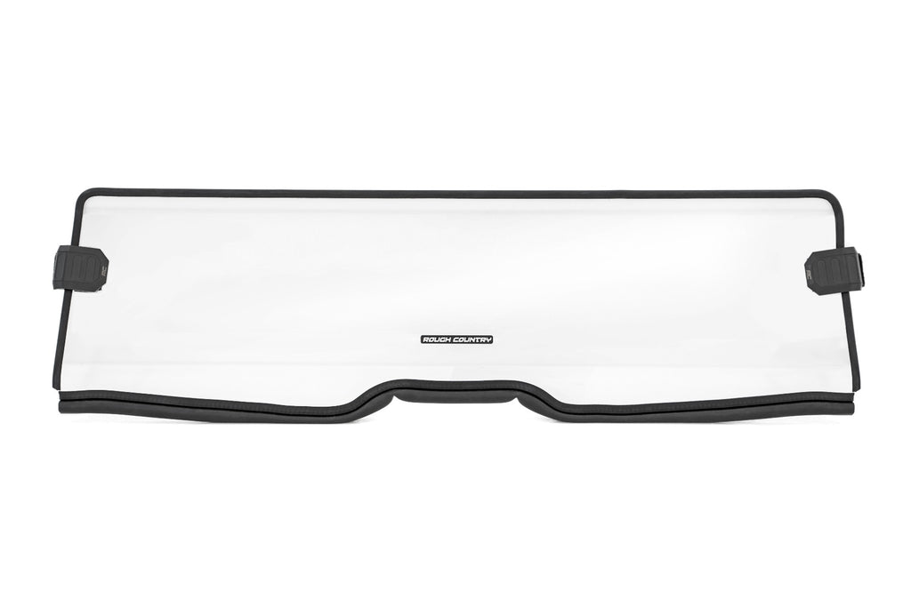 Honda Scratch Resistant Half Windshield (2019-2020 Honda Talon) Rough Country