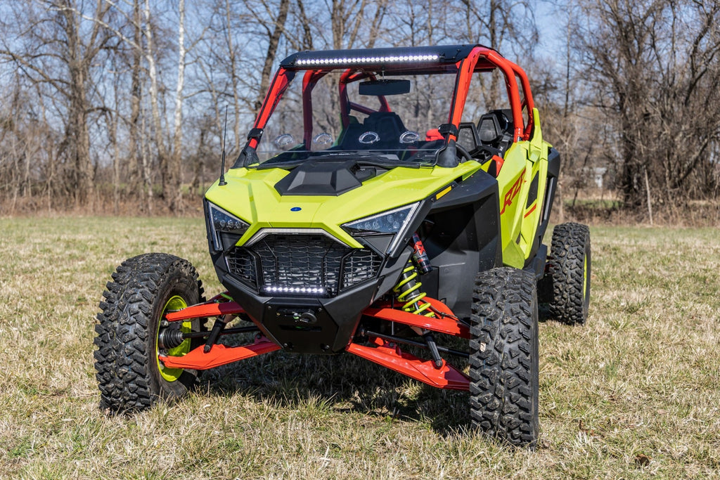 Vented Full Windshield Scratch Resistant Polaris RZR Turbo R Rough Country