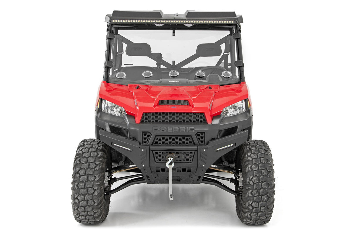 Vented Full Windshield Scratch Resistant Polaris Ranger 1000/Ranger XP 900/1000 Rough Country