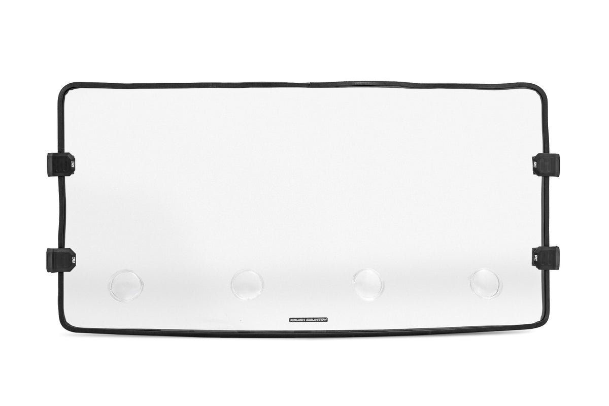 Vented Full Windshield Scratch Resistant CFMOTO UFORCE U10 Pro Rough Country