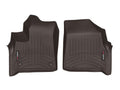 WeatherTech 2018+ Buick Enclave Front FloorLiners - Cocoa