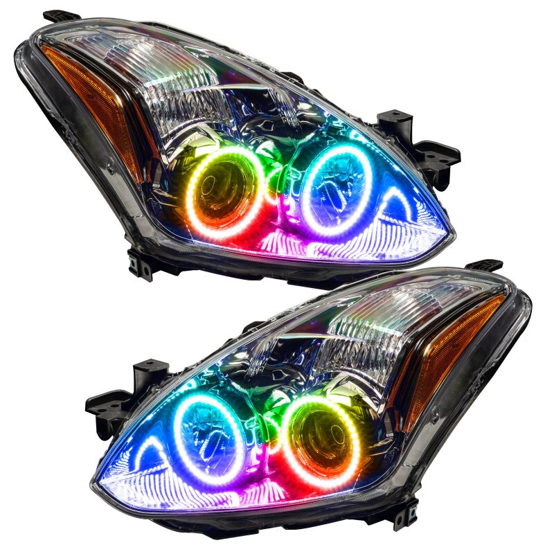Oracle Nissan Altima Coupe 10-12 Halo Kit - ColorSHIFT w/ Simple Controller