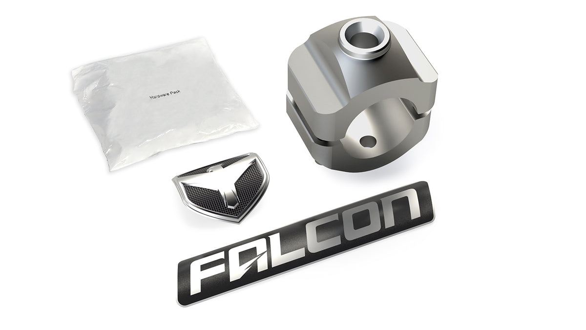 07-Up Jeep Wranlger JL/JK 20-Up Gladiator Steering Stabilizer Tie Rod Clamp Kit 1-5/8 Inch HD Nexus EF Falcon Shocks