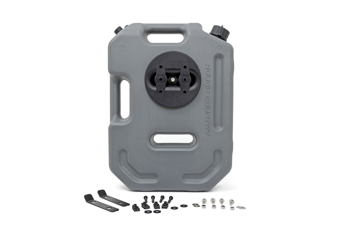 10L Fluid Container w/ Locker Gray Rough Country
