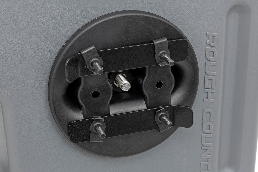 10L Fluid Container w/ Locker Gray Rough Country